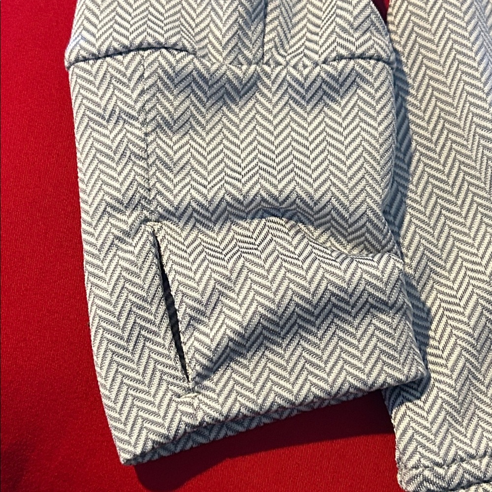 Mondetta Light Gray Bomber Jacket - image 7